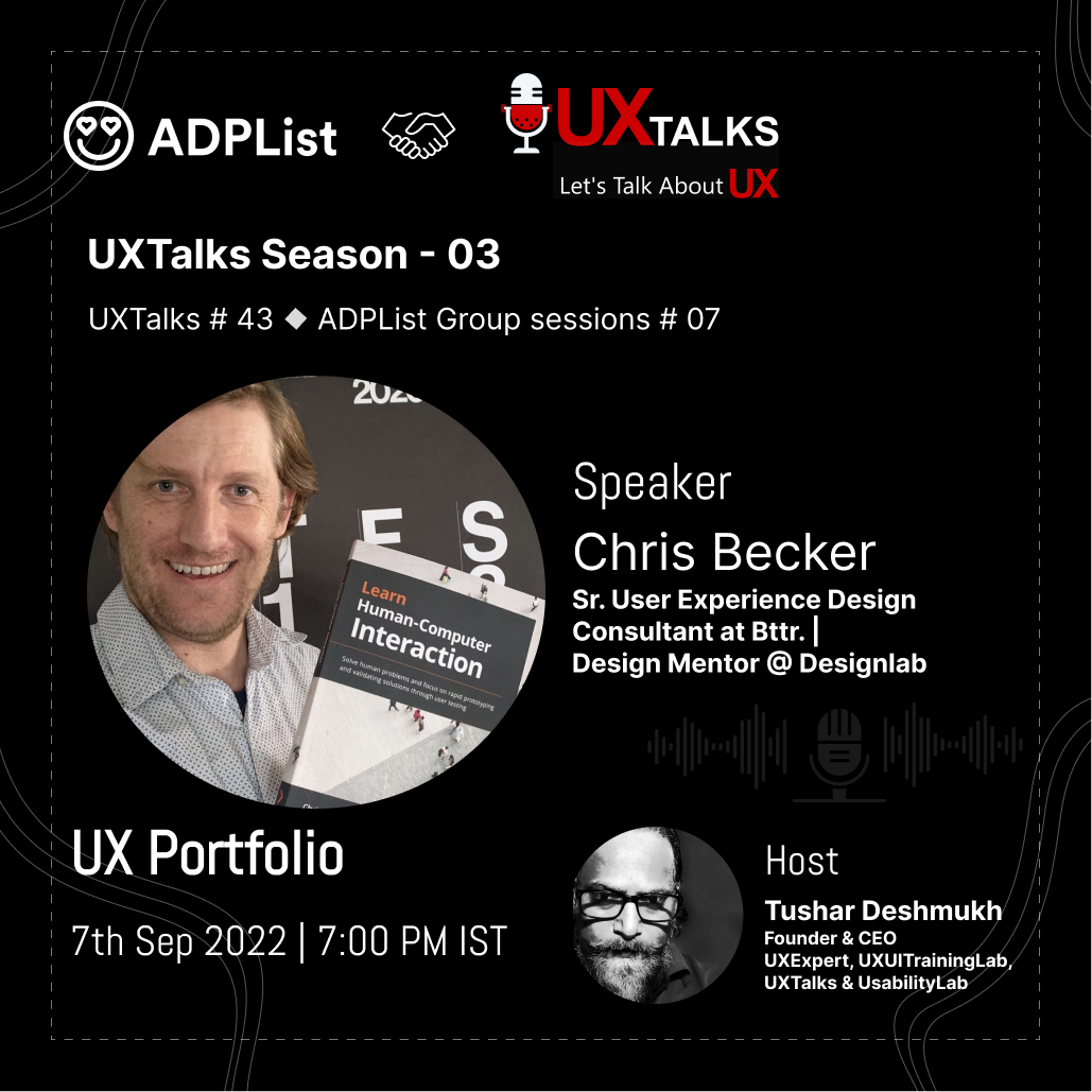 UXTalks - UX Portfolio